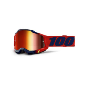 100% Accuri 2 Goggles Kearny Mirror Red Lens