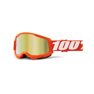 100% Strata 2 Goggle - Orange Mirror Gold Lens