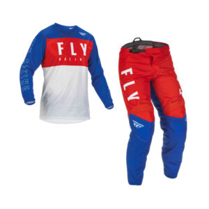 Fly Racing Dirt F-16 Jersey Pant Red_Blue_White