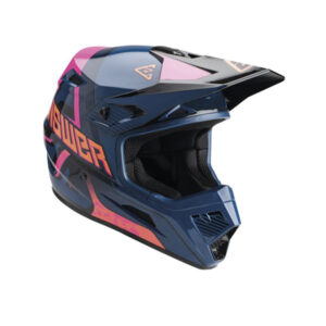 Answer Racing AR1 Vendetta Helmet Dark Blue/Pink/Orange