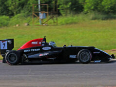 MRF MMSC fmsci Indian National Car Racing Championship 2023 Round-2 Day-1 Aditya Swaminathan