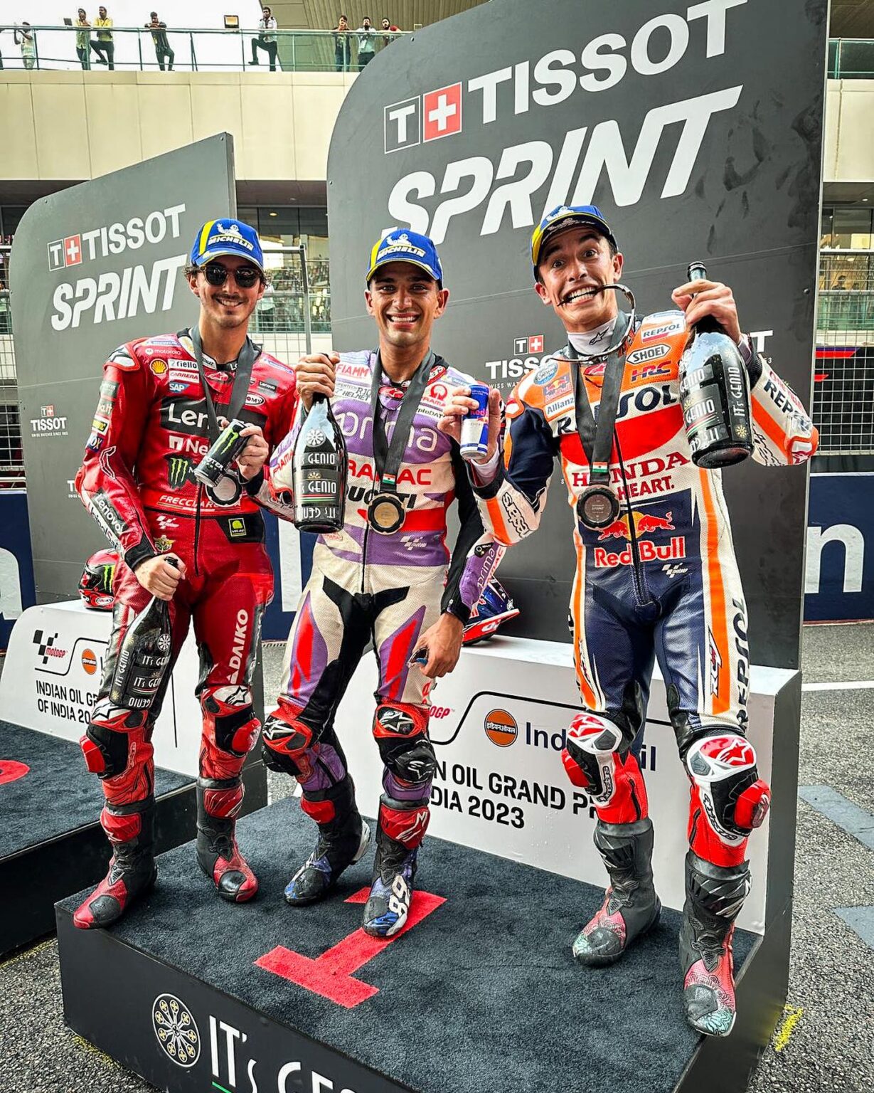 MotoGP Bharat 2023 Jorge Martin won the Tissot Sprint Race - MotoXindia.com