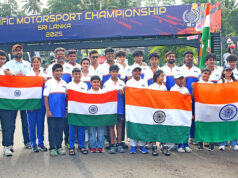 Gold and Silver medals for India in FIA Asia-Pacific Motorsport Championship 2025 in Sri Lanka